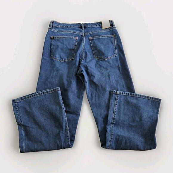 DU/ER Jeans Womens 32x33 (31) Blue Wide Leg WFMS4375 Stretch Hippie Preppy Boho - Picture 16 of 16